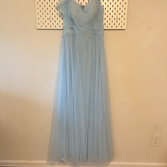Prom Princess Ballgown in shimmery blue - Picture 3 of 11
